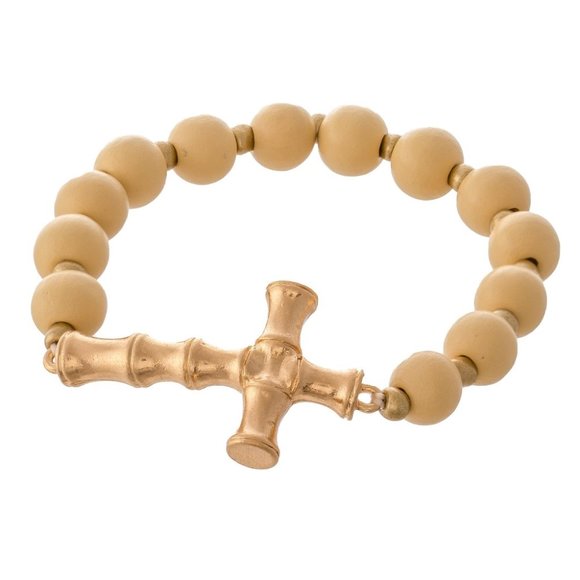 One Blessed Nana Jewelry - NWT  **BOUTIQUE**    CROSS STRETCH BRACELET